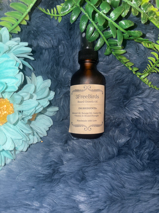 Beard growth oil