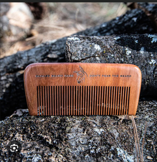 Wooden Beard Comb